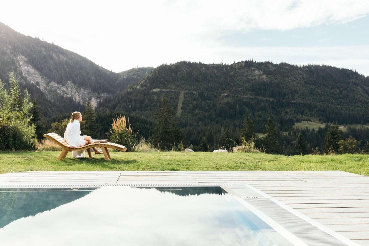 Ruhehotel & Naturresort Rehbach - Adults Only Schattwald Exterior foto