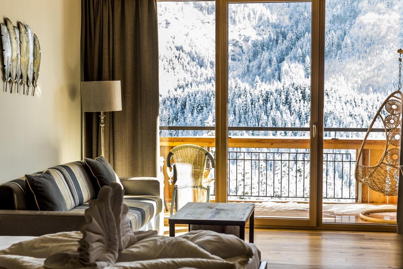 Ruhehotel & Naturresort Rehbach - Adults Only Schattwald Exterior foto